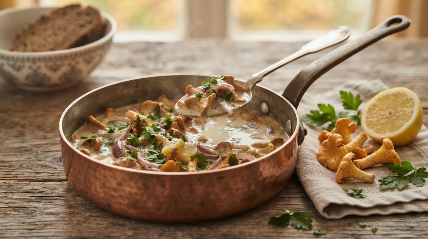 Cantharellen Ragout