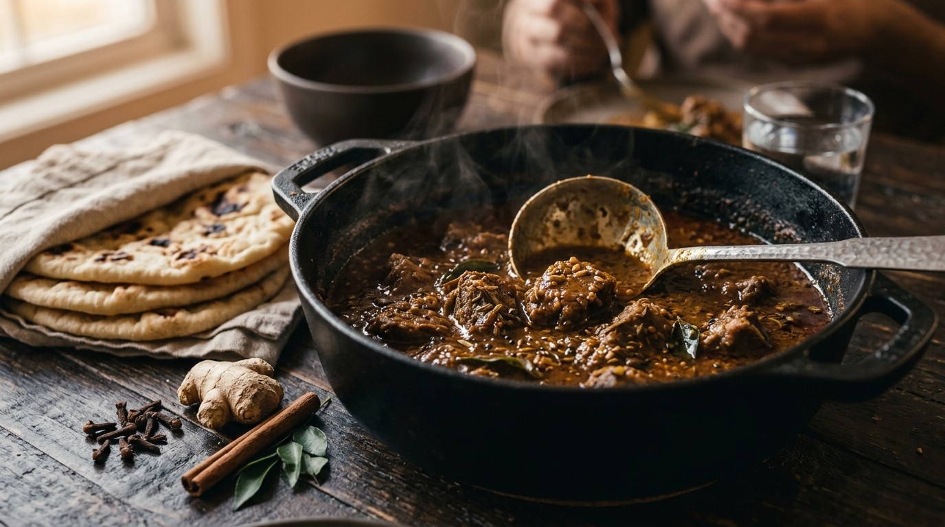Capik Curry Madras (pittige Curry van Lamsvlees)