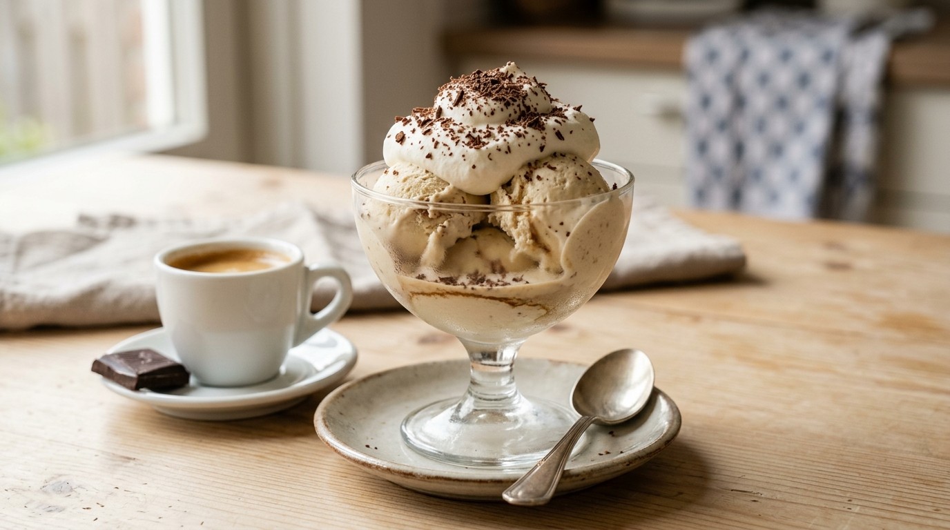 Cappuccino-ijs recept Cappuccino-ijs recept