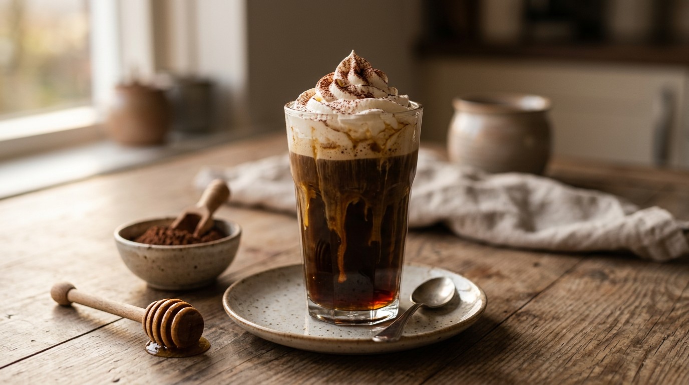 Capuccino met Honing en Likeur recept Capuccino met Honing en Likeur recept