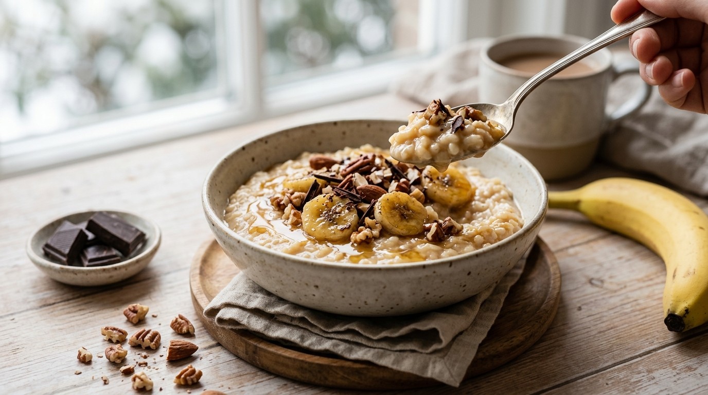 Caramelrijstebrij