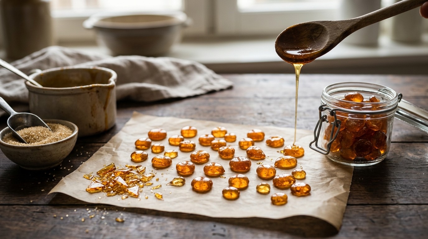 Caramelsnoepjes recept Caramelsnoepjes recept