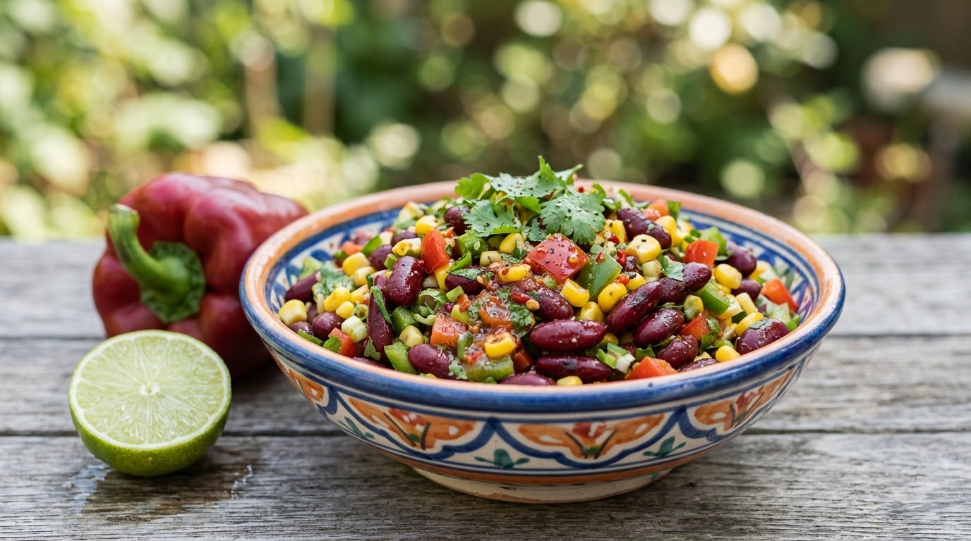 Caribische Rode Bonensalade
