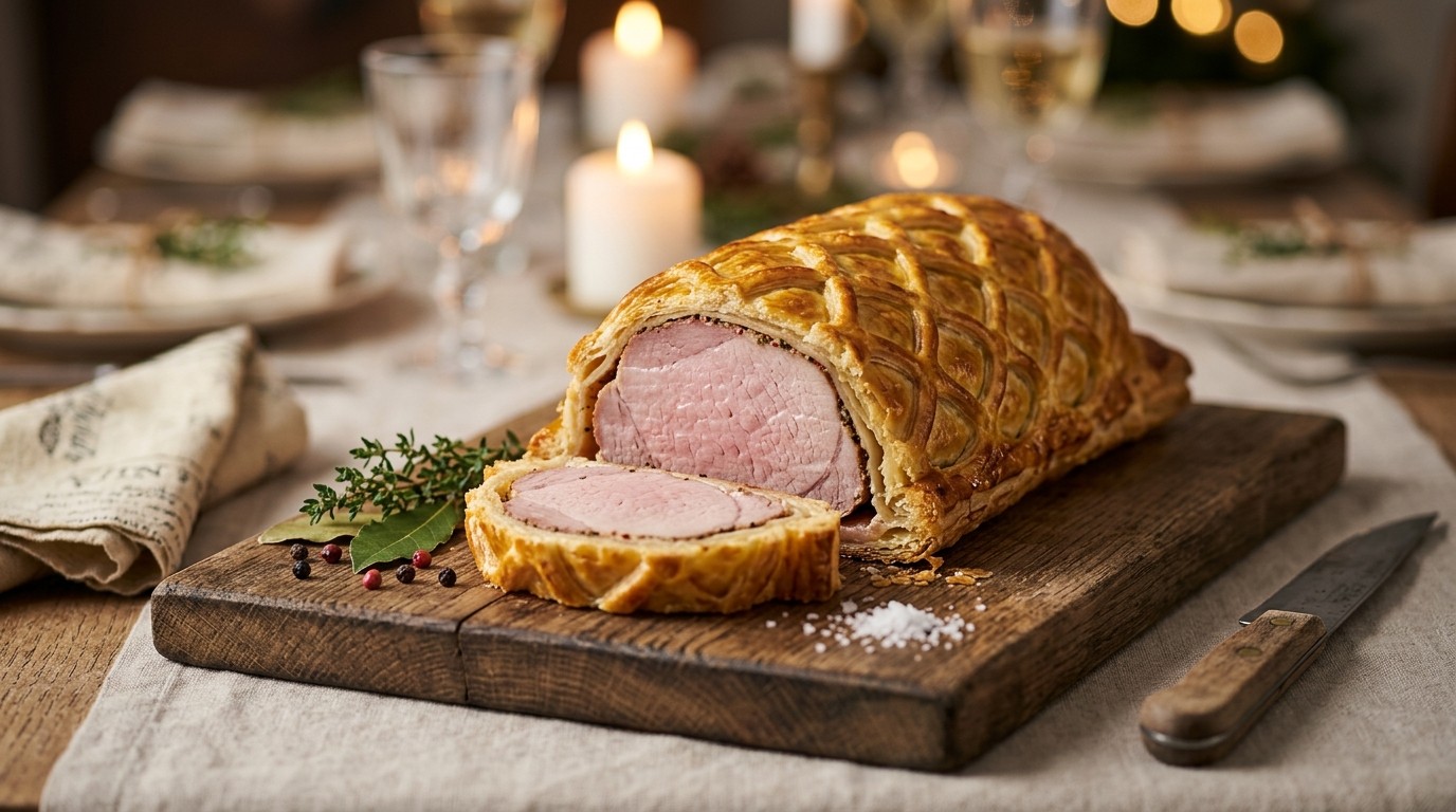 Casselerrib in Bladerdeeg recept Casselerrib in Bladerdeeg recept
