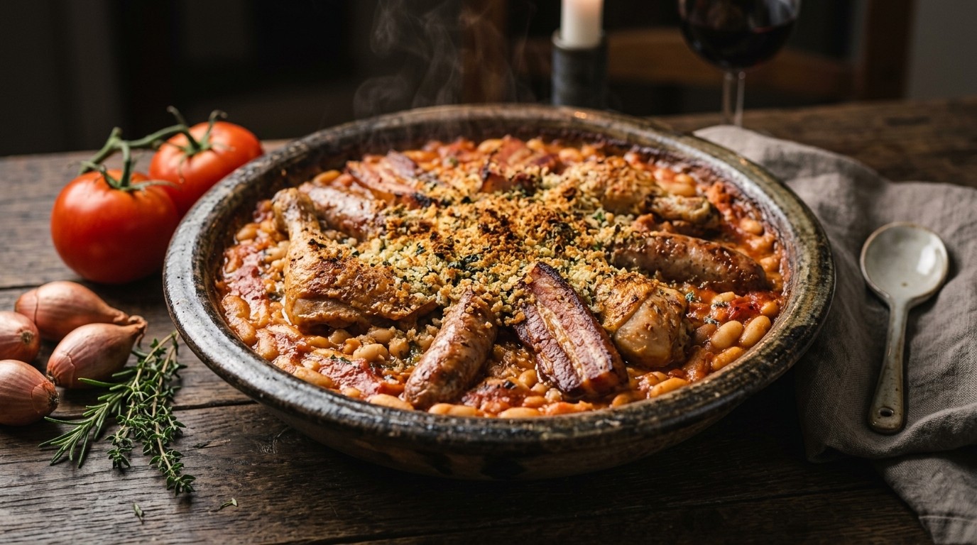 Cassoulet met Kippenbout