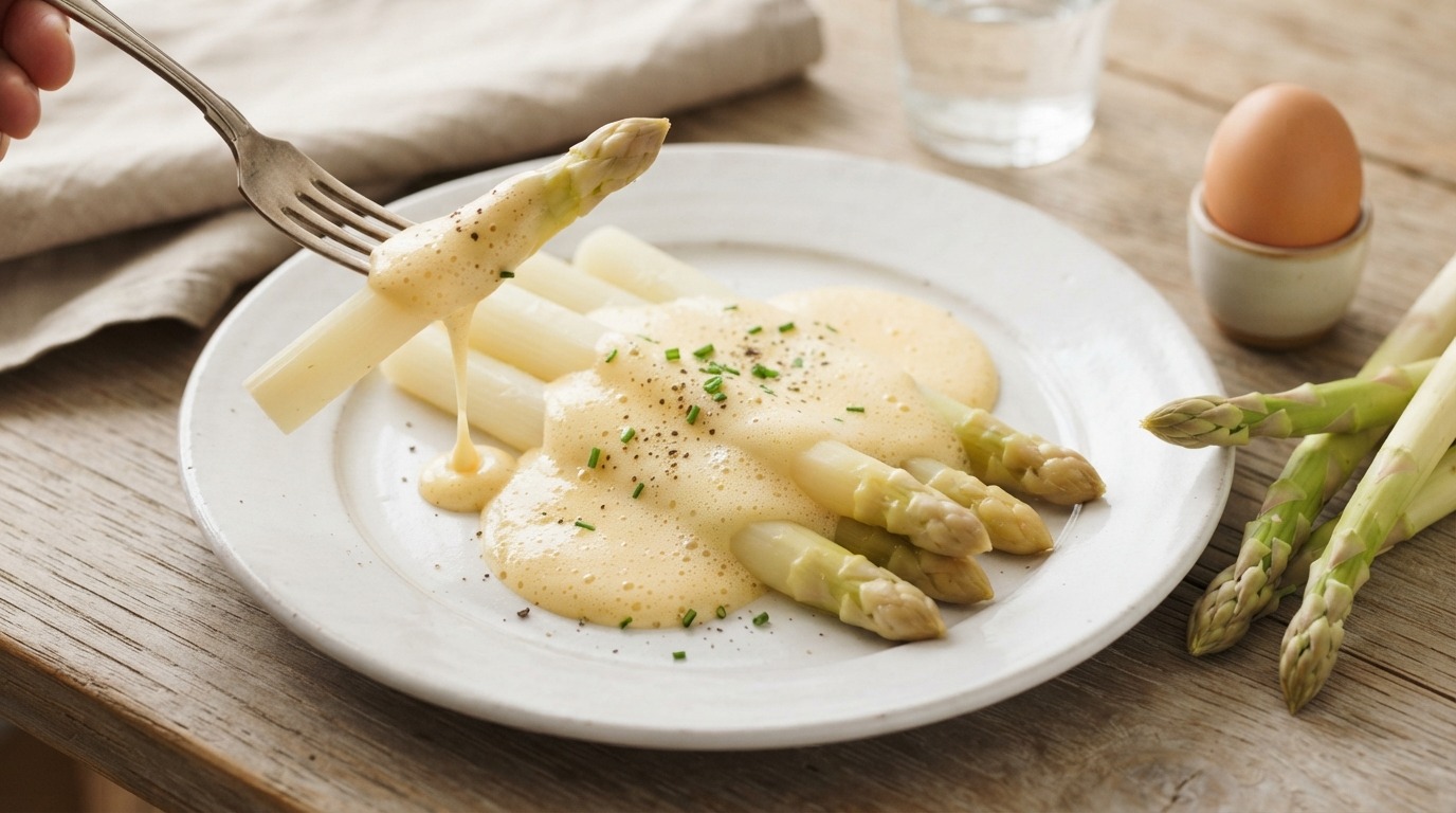 Champagnesaus Voor bij de Asperges