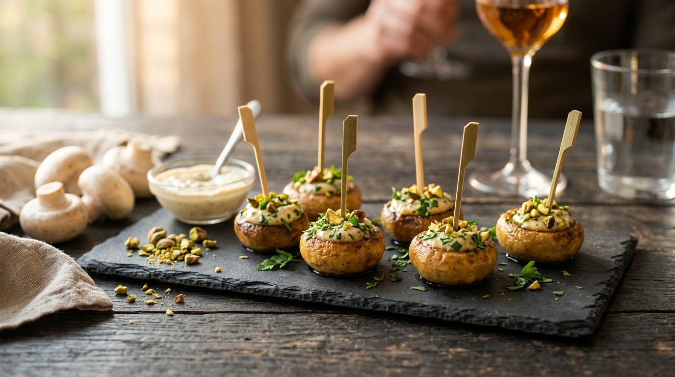 Champignon Hapjes recept Champignon Hapjes recept