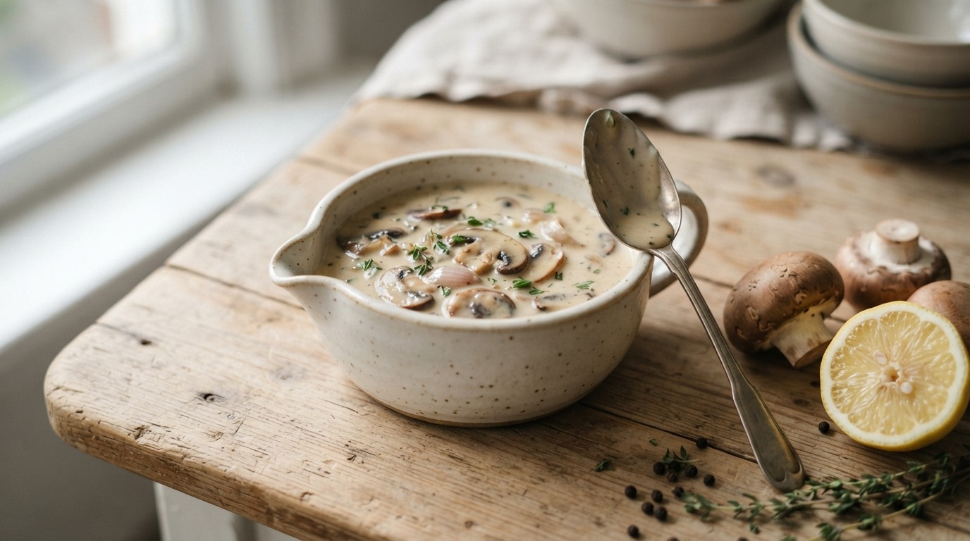 Champignon-saus