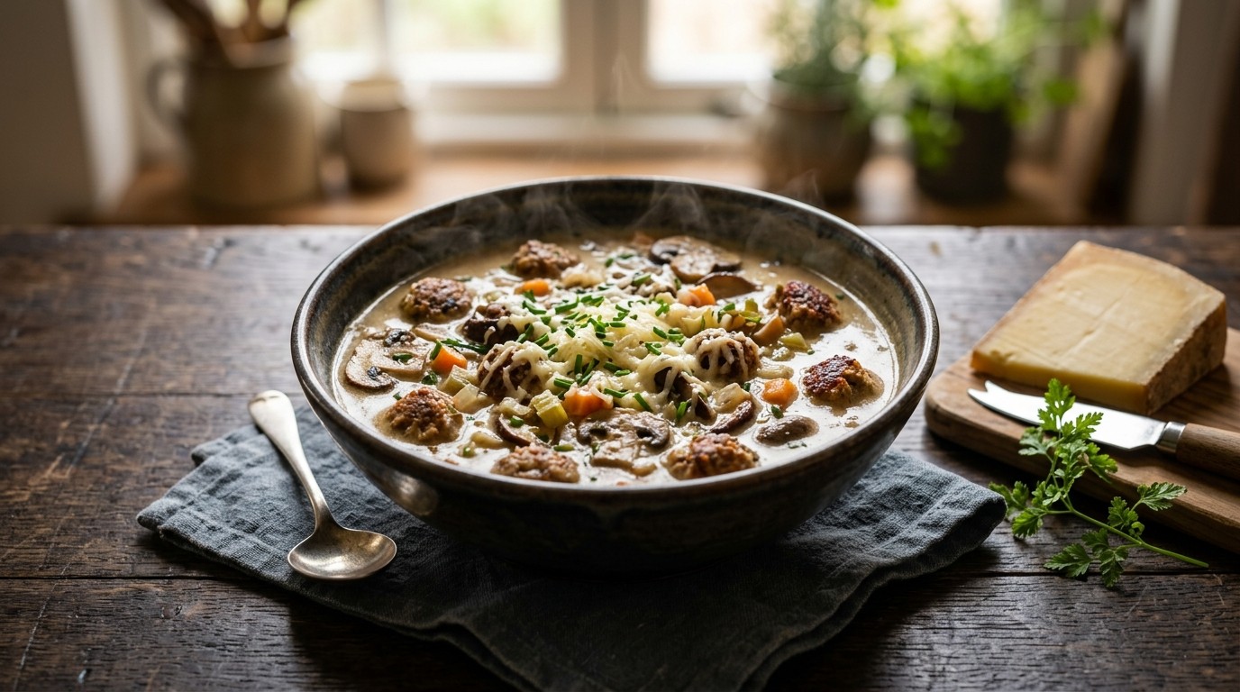Champignonnensoep recept Champignonnensoep recept