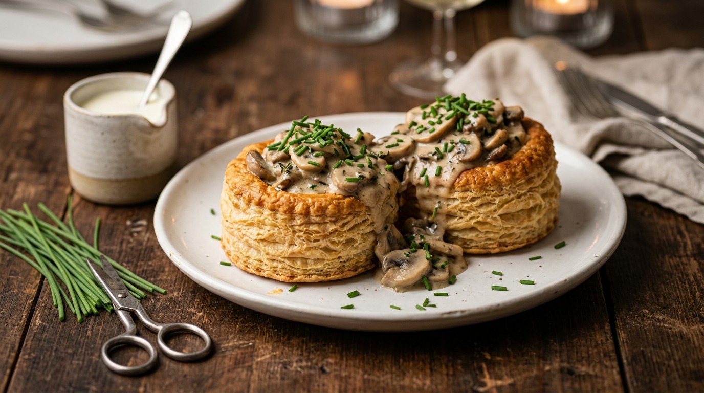 Champignonragout in een Bakje