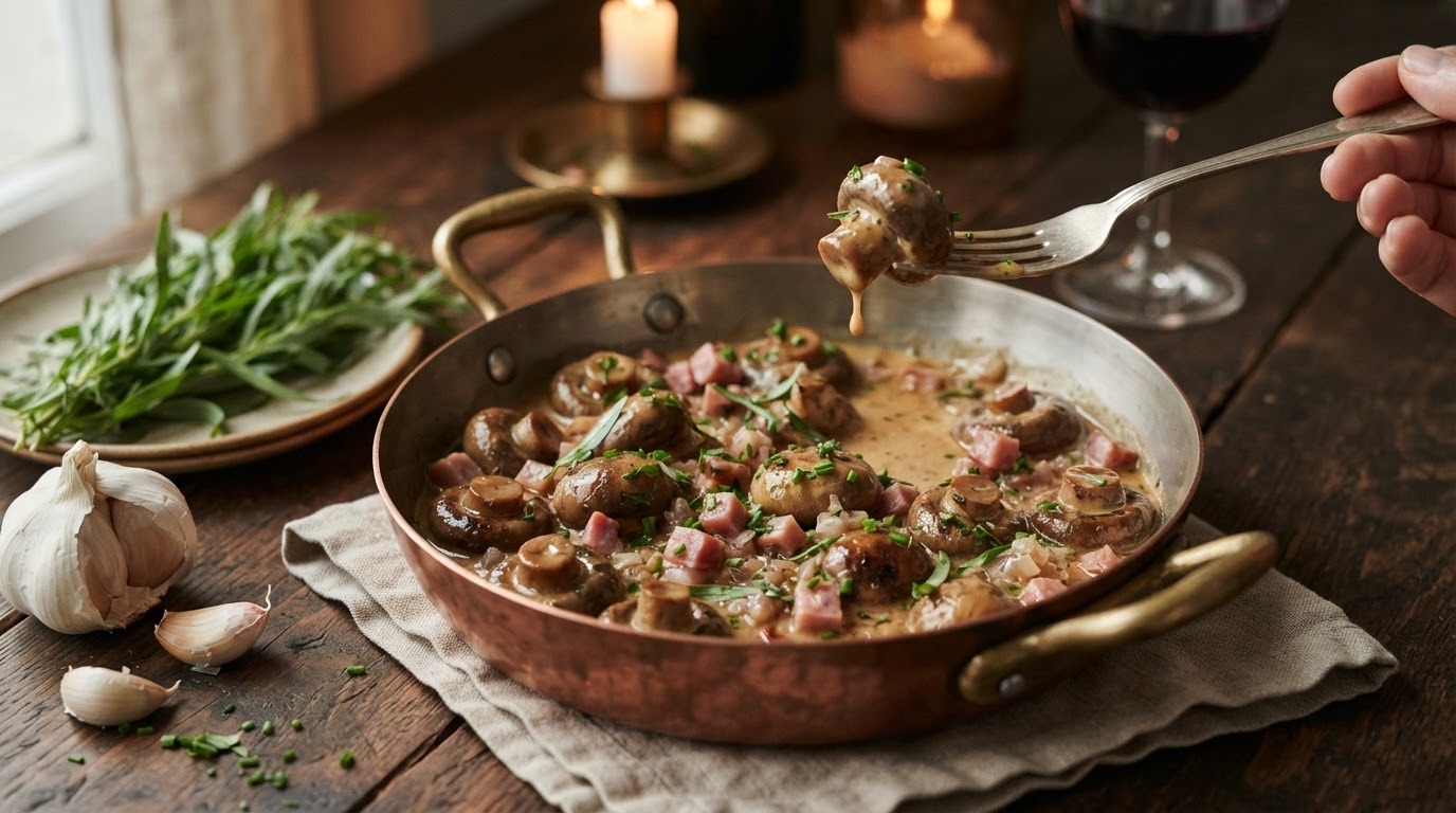 Champignons à la Dordogne recept Champignons à la Dordogne recept