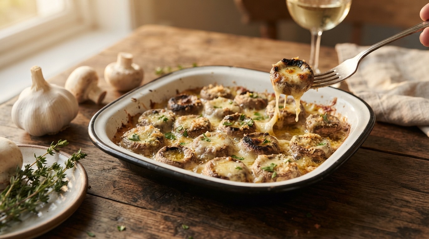 Champignons Escargot recept Champignons Escargot recept