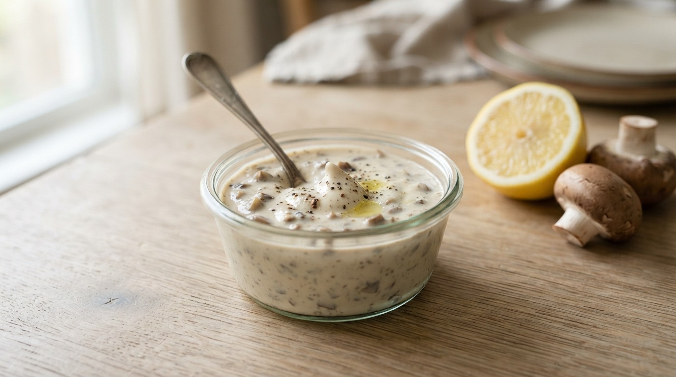 Champignonsaus recept Champignonsaus recept