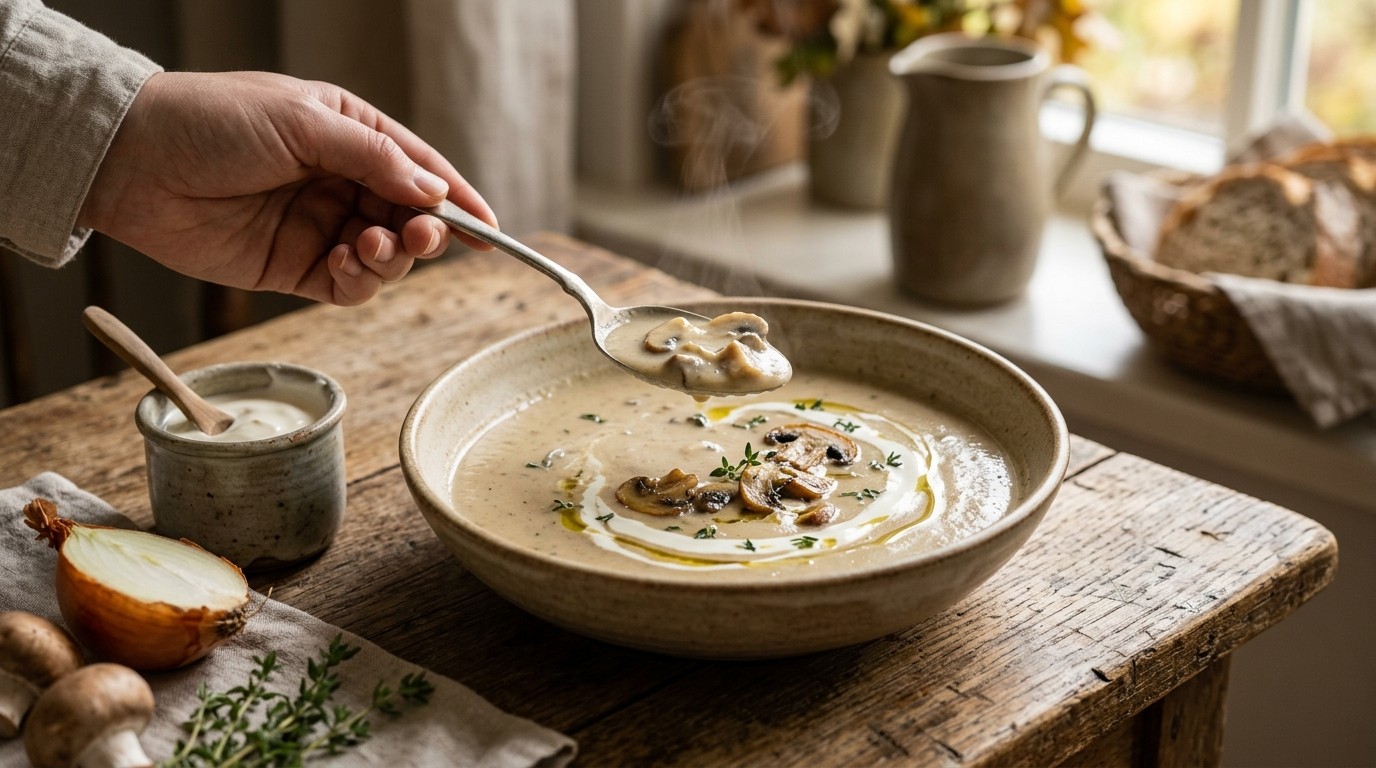 Champignonsoep recept Champignonsoep recept