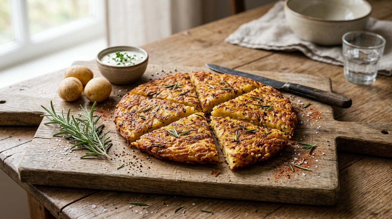 Chefkes Aardappelpannekoek