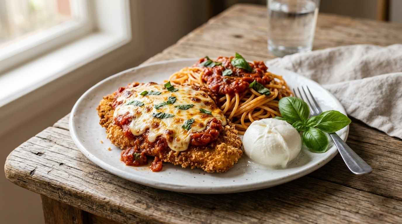 Chicken Parmigiana recept Chicken Parmigiana recept