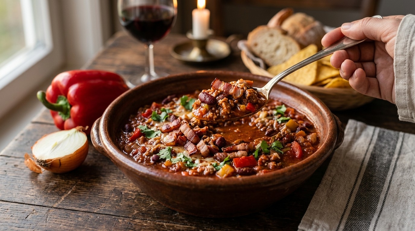 Chili con Carne met Mager Spek