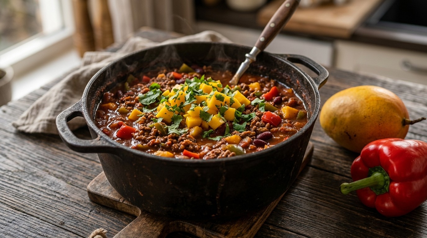 Chili con Carne met Mango