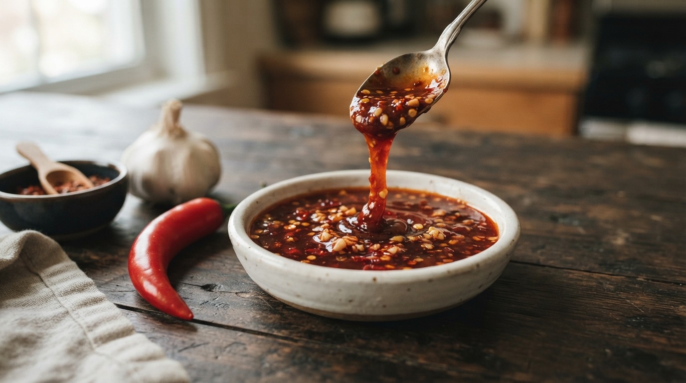 Chili-knoflooksaus