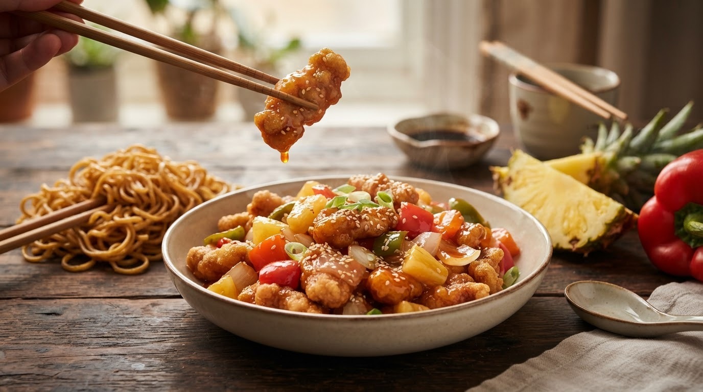 Chinees Varkensvlees, Zoet-zuur