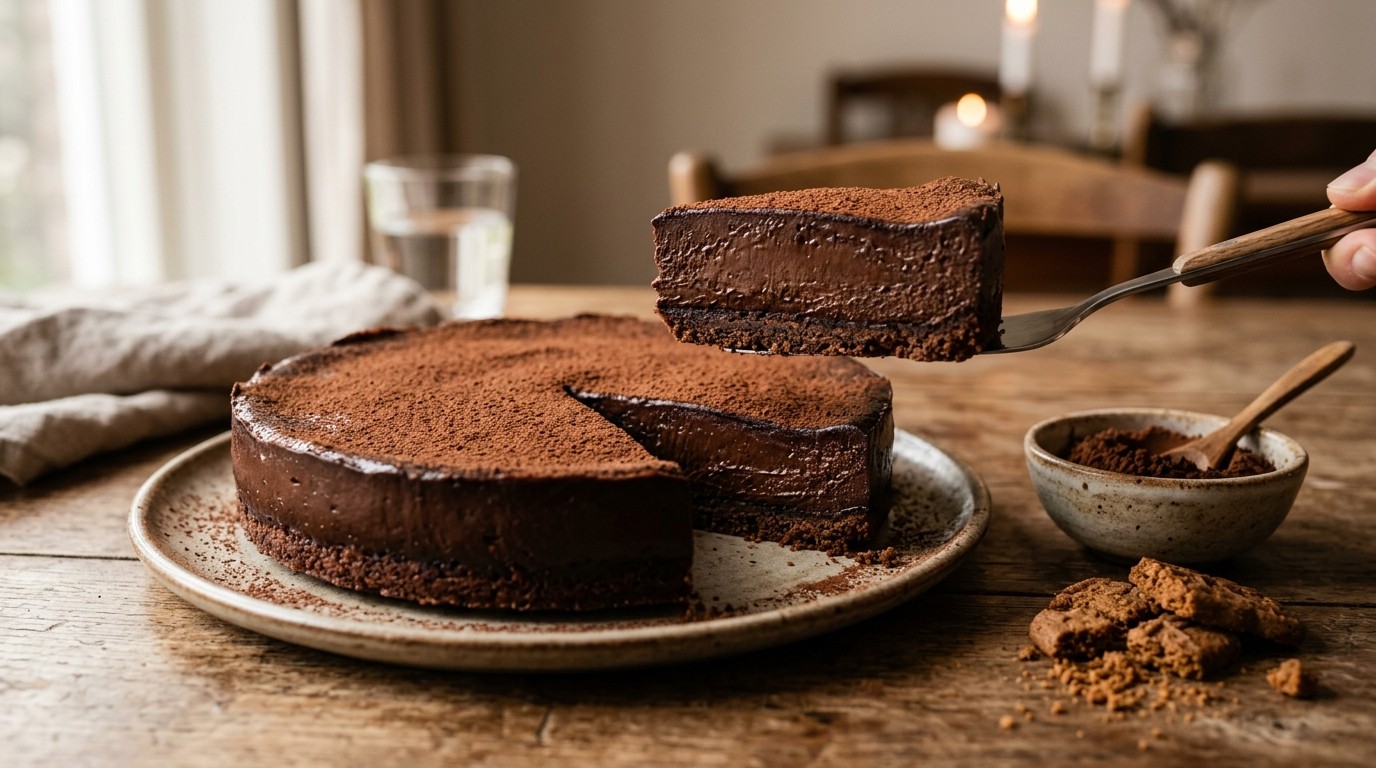 Chocolade Cheesecake (zonder te Bakken)