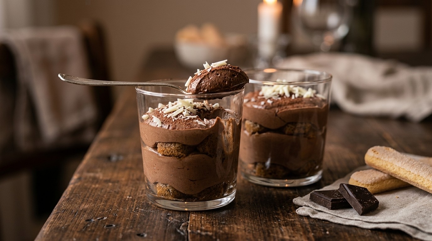 Chocolade Crème Mousse recept Chocolade Crème Mousse recept