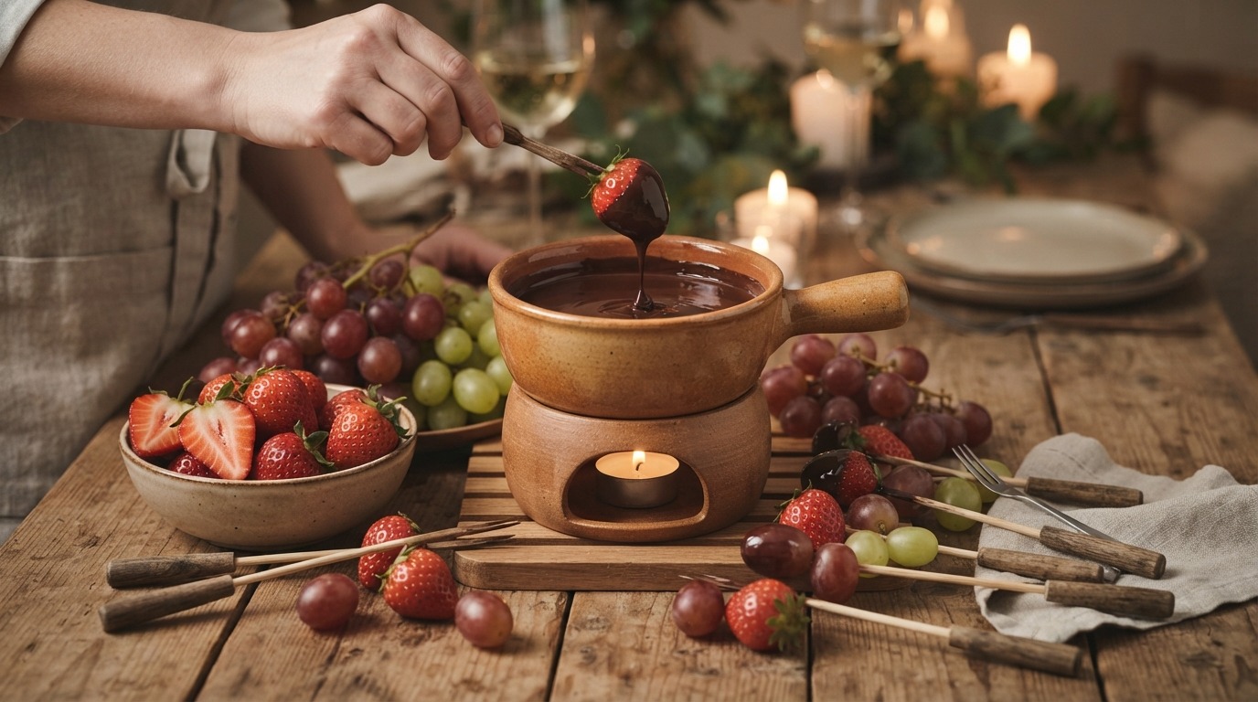 Chocolade Fondue