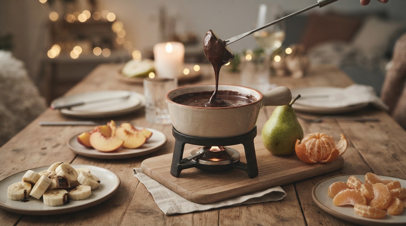 Chocolade Fondue
