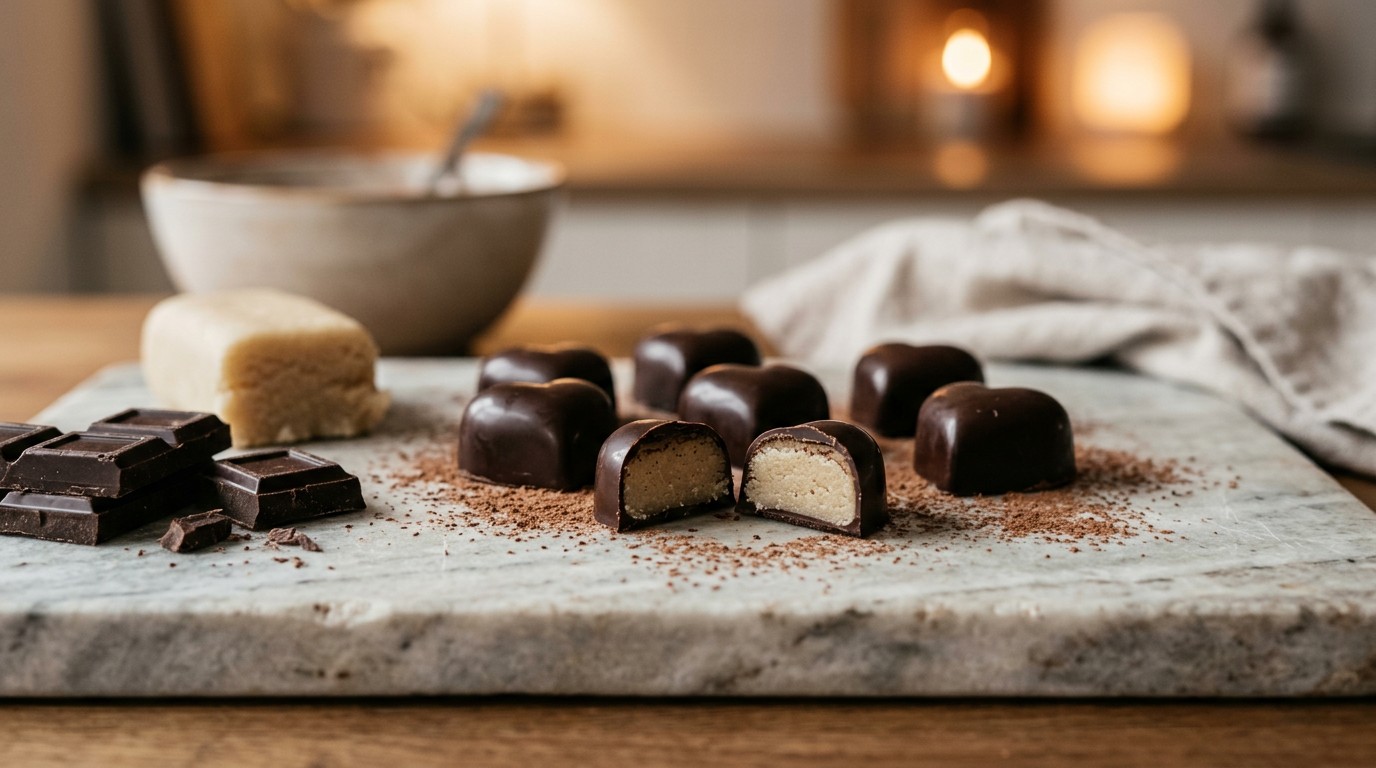 Chocolade Valentijnshartjes recept Chocolade Valentijnshartjes recept