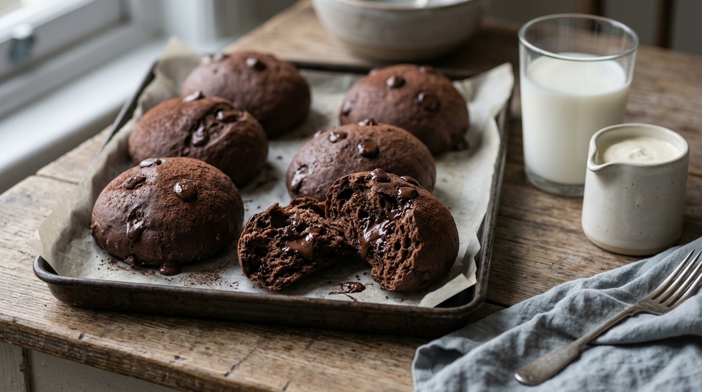 Chocoladebroodjes met Chocolade recept Chocoladebroodjes met Chocolade recept