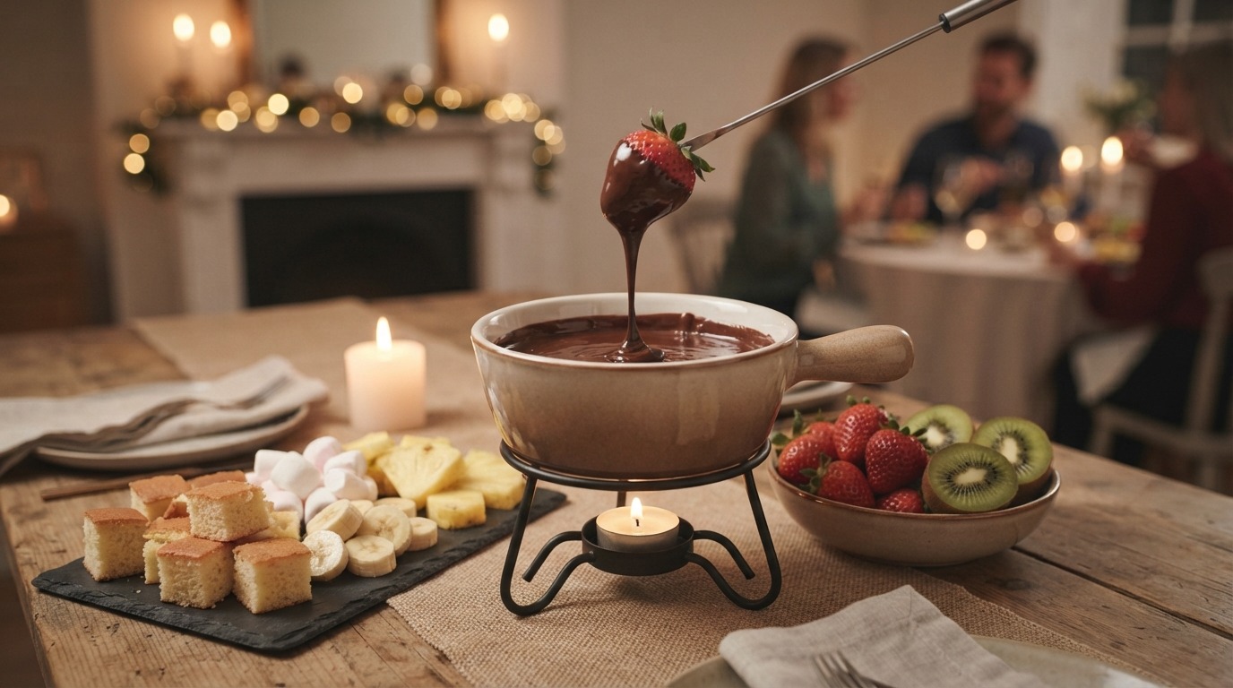 Chocoladefondue recept Chocoladefondue recept