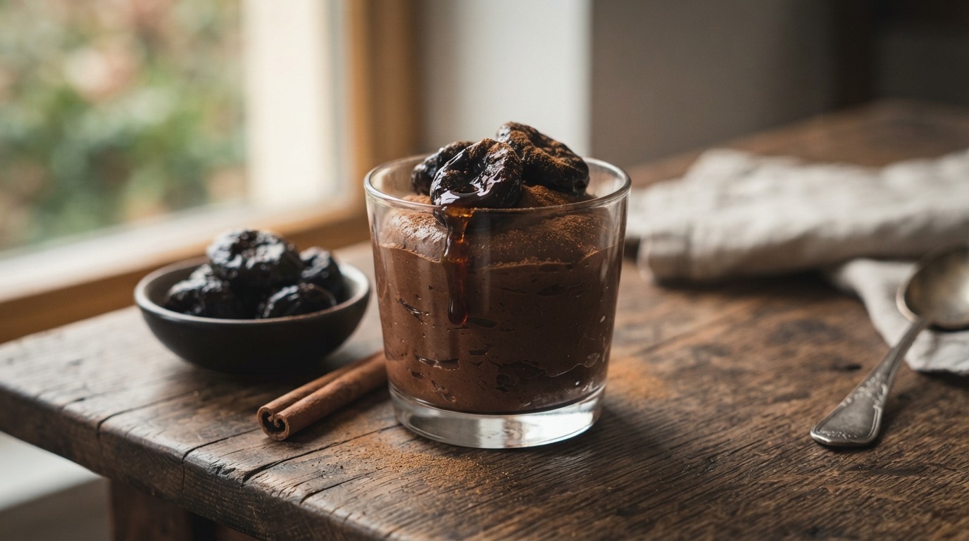 Chocolademousse met Portpruimen recept Chocolademousse met Portpruimen recept