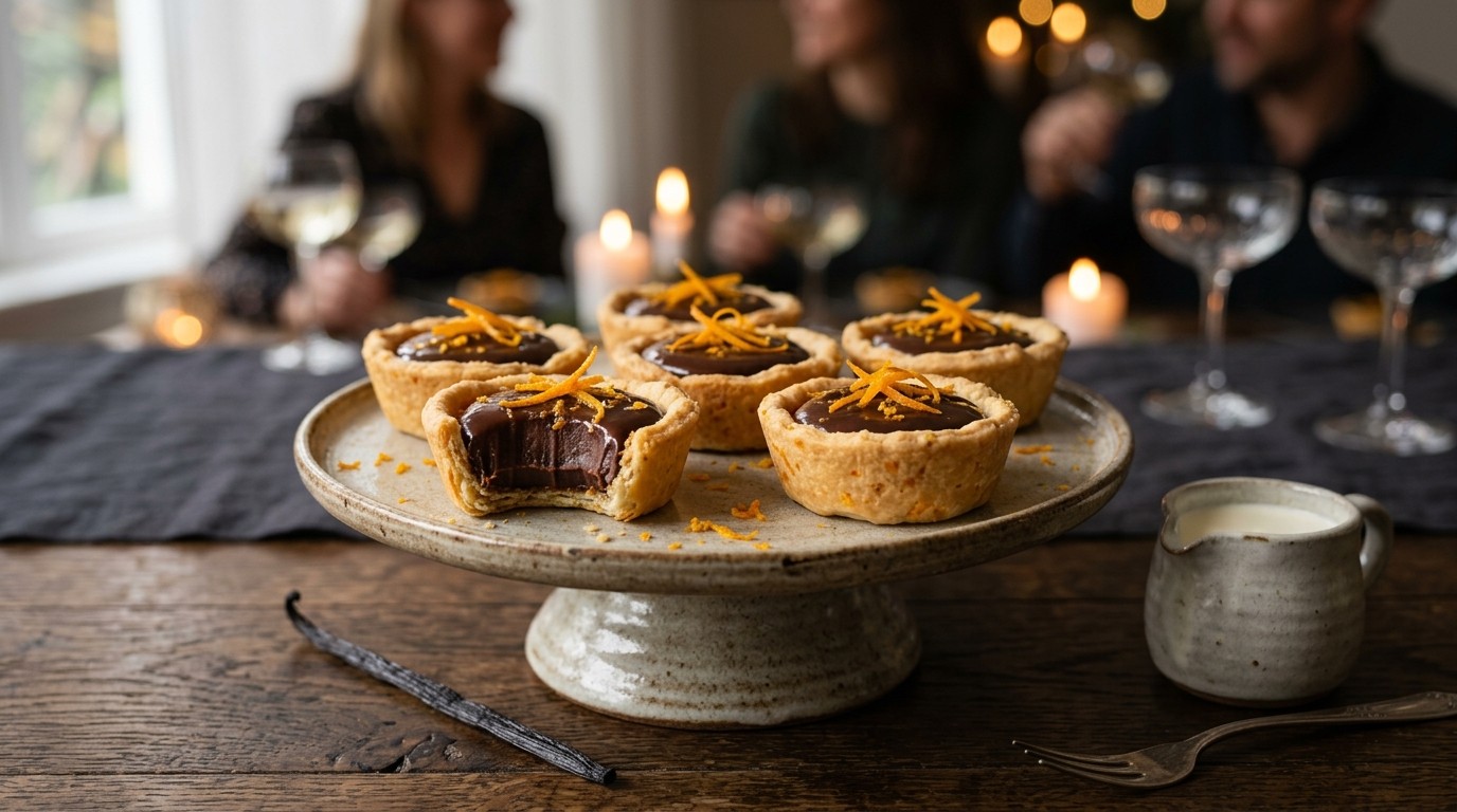 Chocoladesinaasappelroomtaartjes recept Chocoladesinaasappelroomtaartjes recept