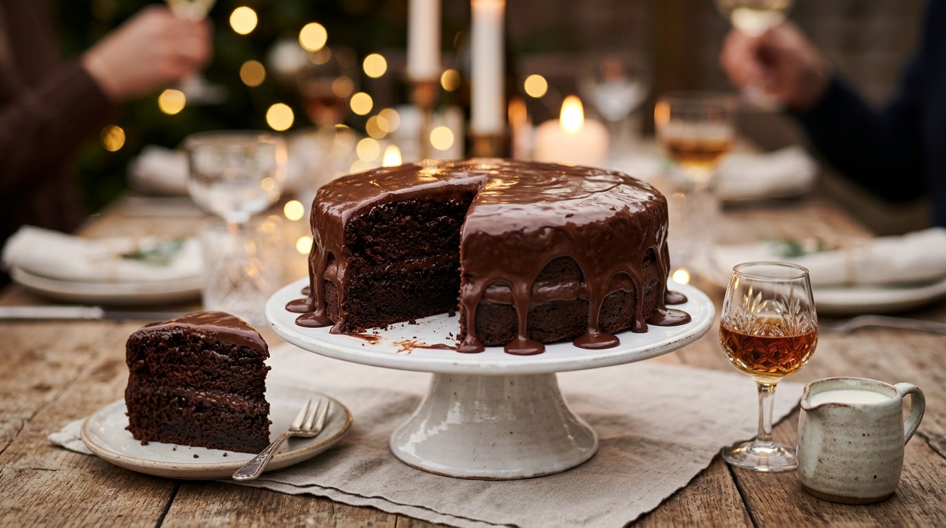 Chocoladetaart met Overheerlijk Glazuur recept Chocoladetaart met Overheerlijk Glazuur recept