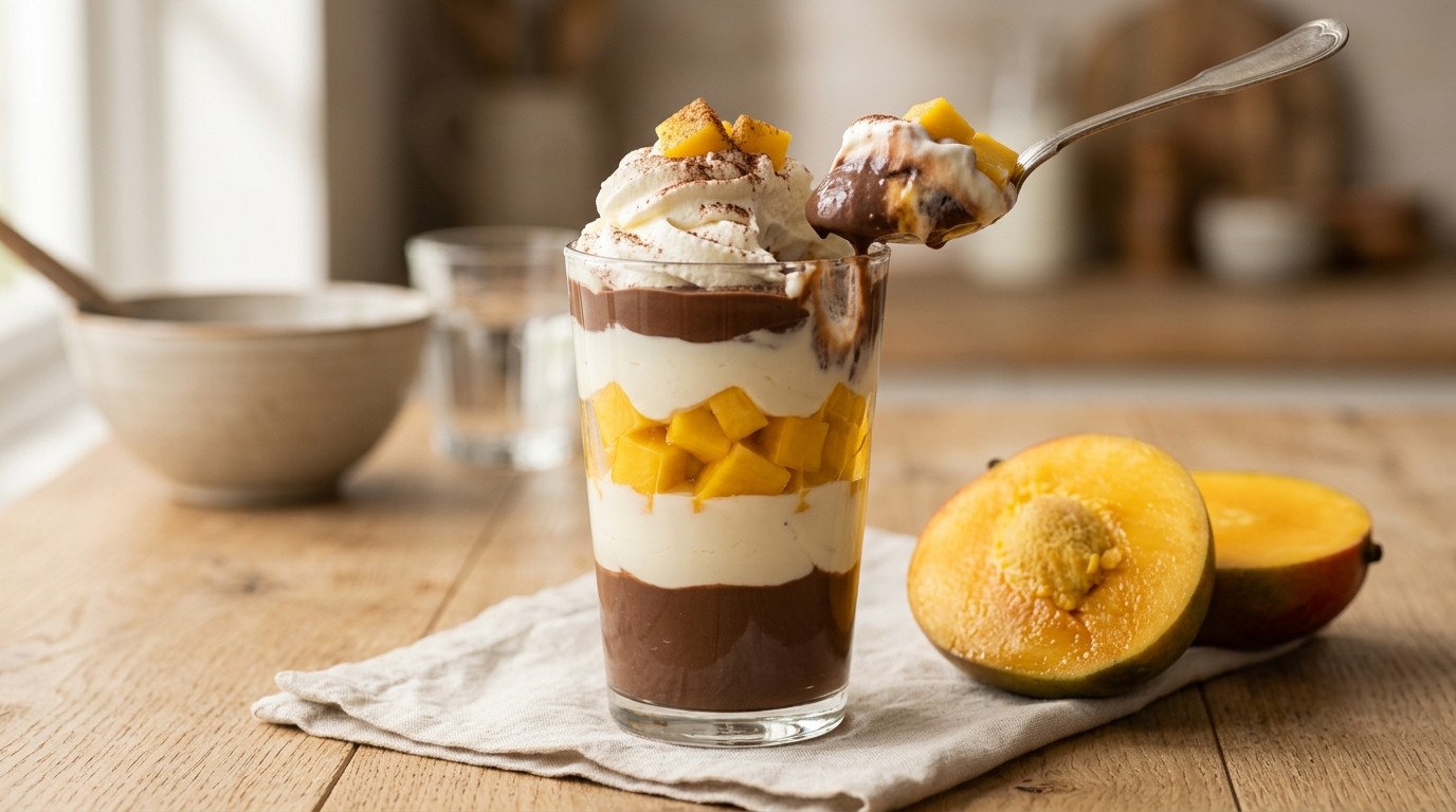 Chocoladevlip met Mango