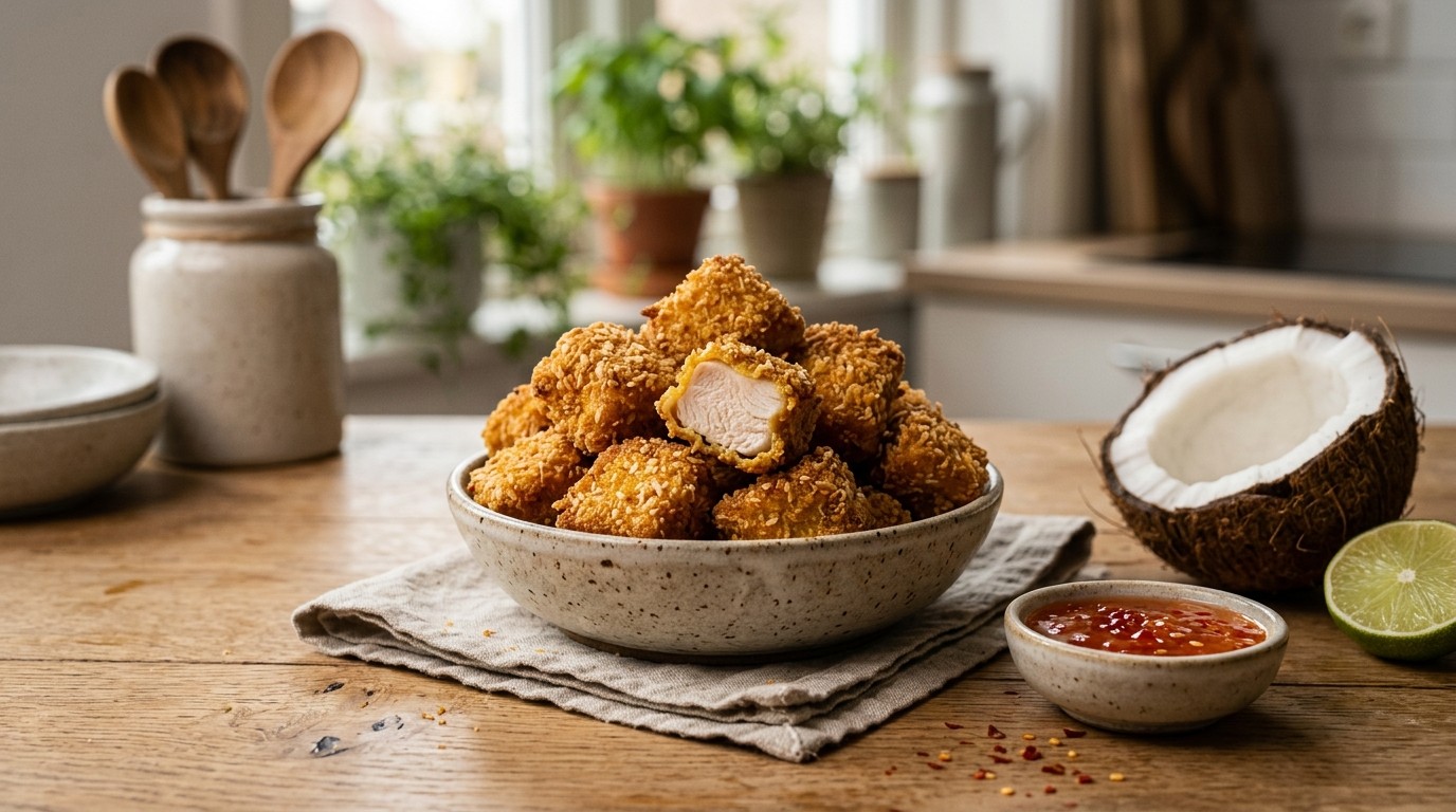 Cocos-nuggets recept Cocos-nuggets recept