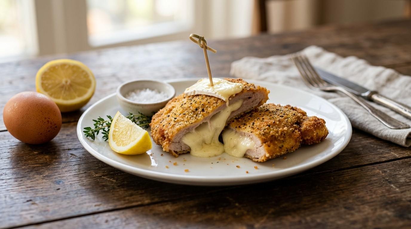 Cordon Blue met Brie recept Cordon Blue met Brie recept