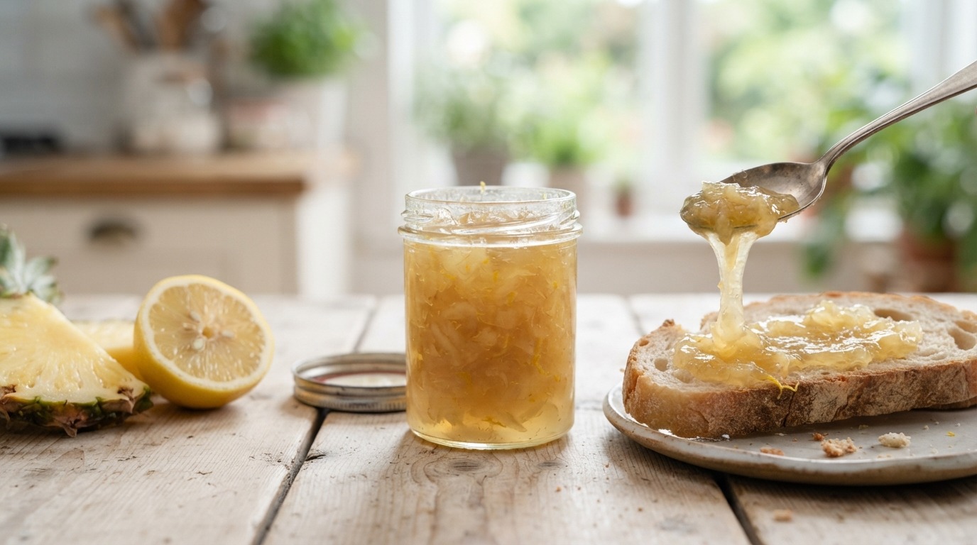 Courgette-ananasjam