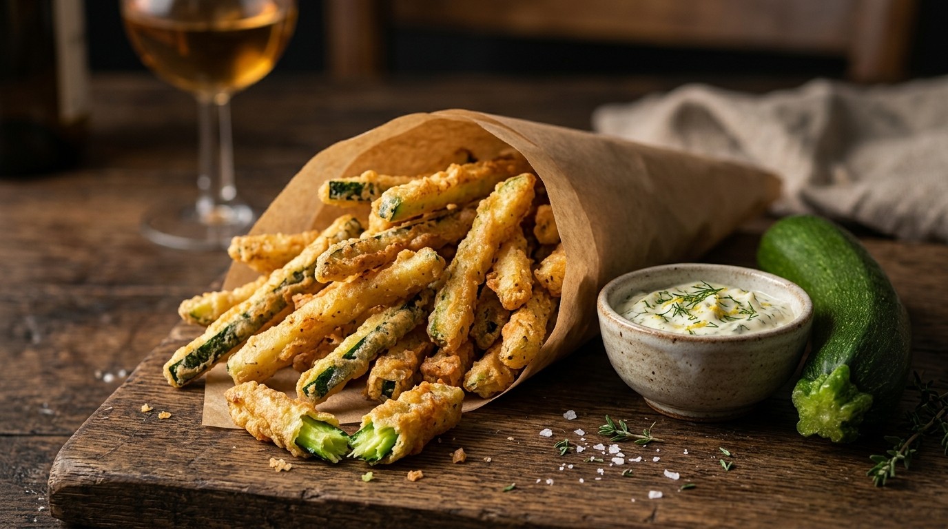 Courgette Frietjes