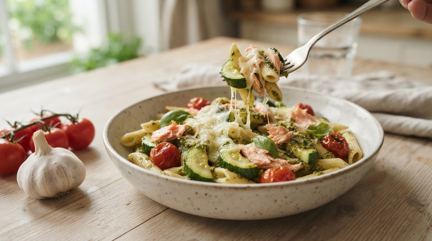 Courgette met Pasta