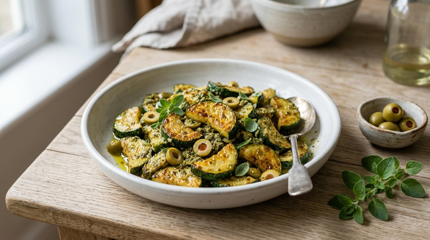 Courgette met Pesto