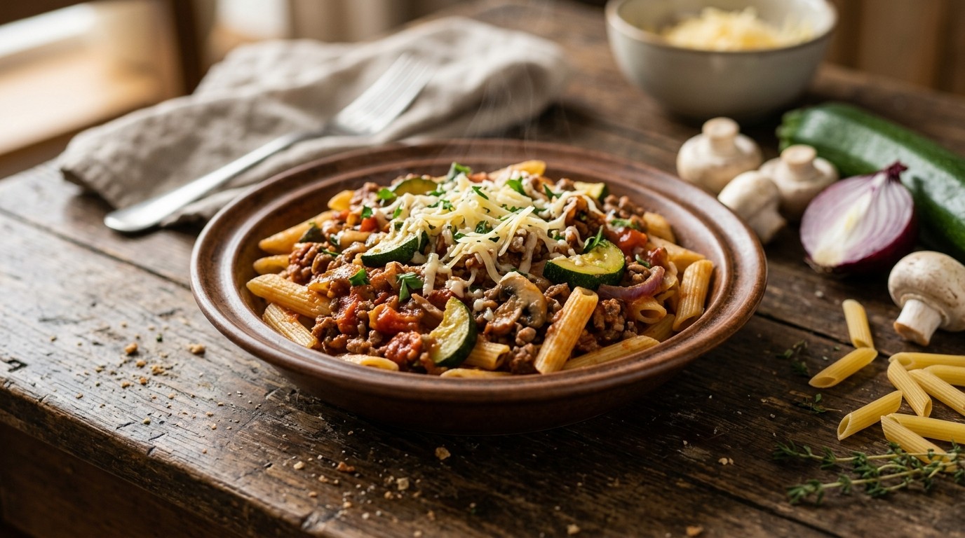 Courgette Pasta