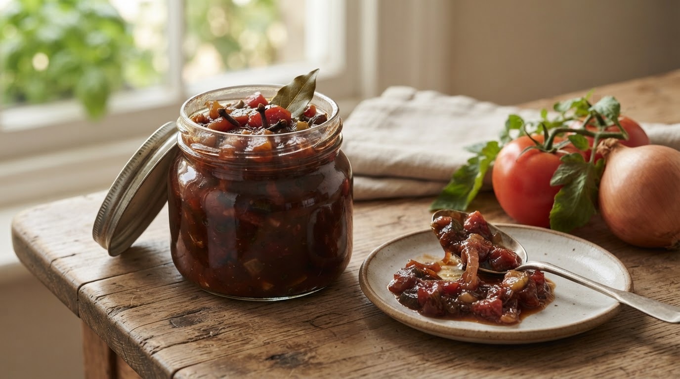 Courgette-tomatenchutney