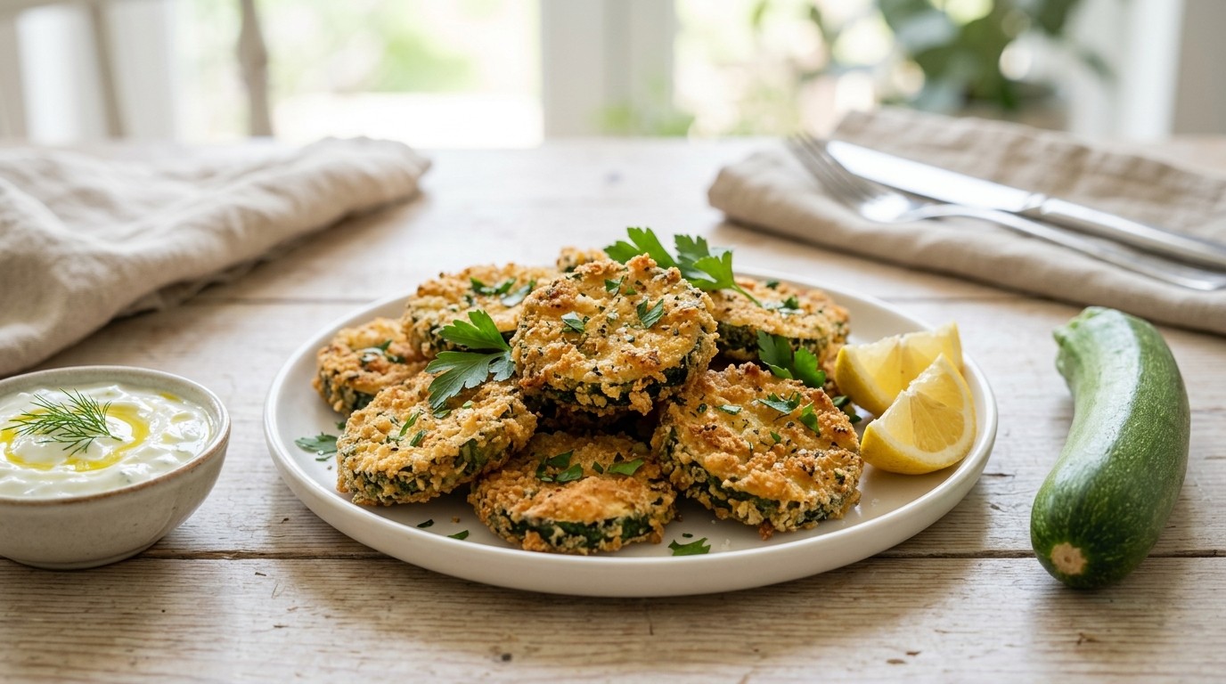 Courgetteschijven recept Courgetteschijven recept