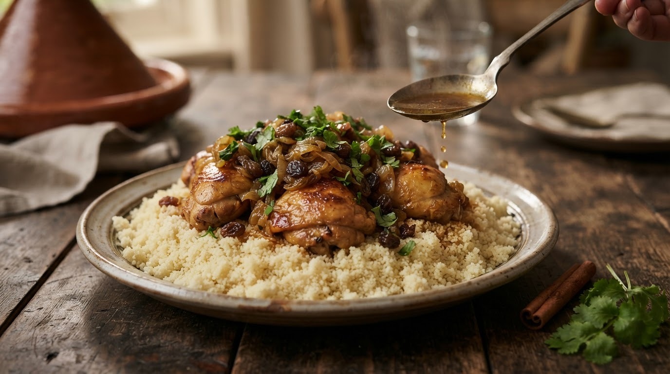 Couscous met kip