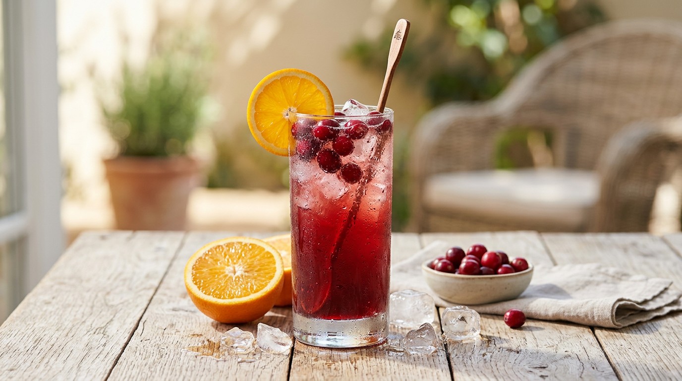 Cranberry Cooler recept Cranberry Cooler recept