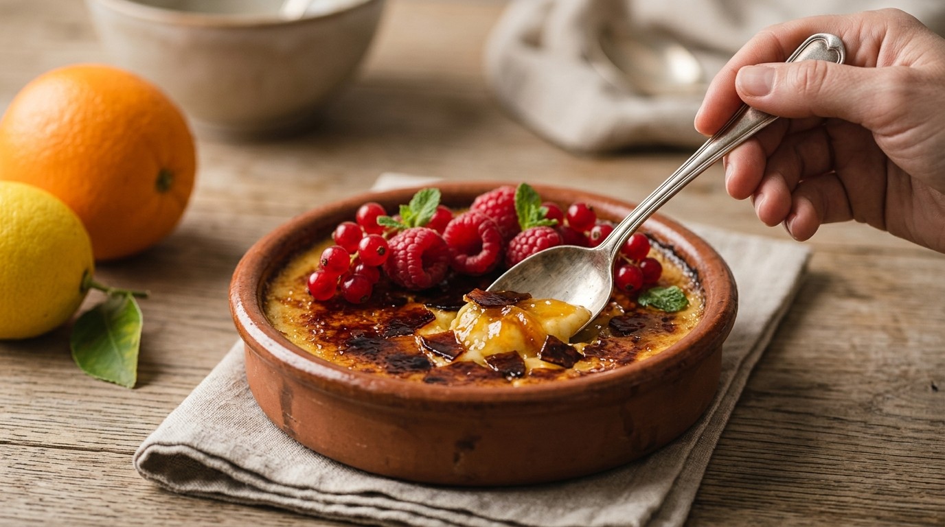 Crèma Catalan met Verrassing