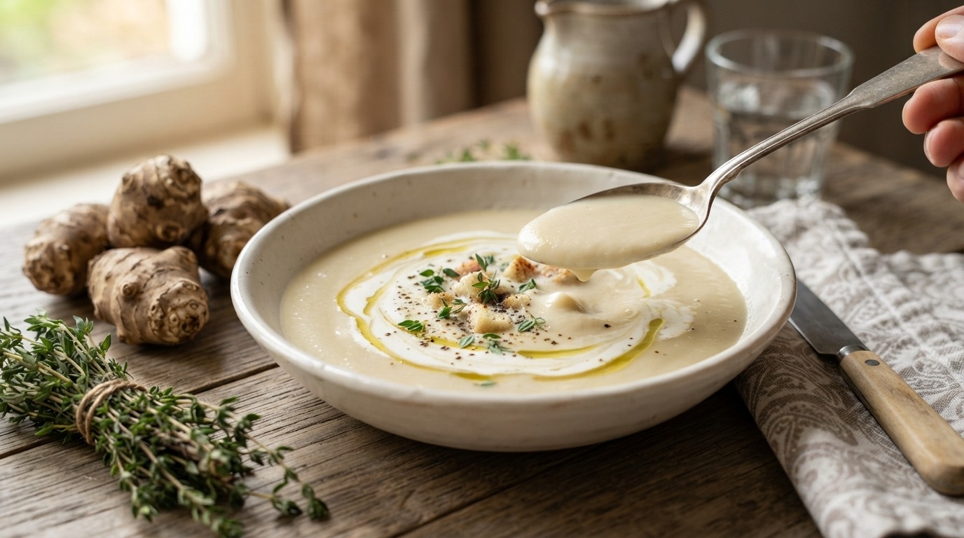 Creme van Aardpeer recept Creme van Aardpeer recept