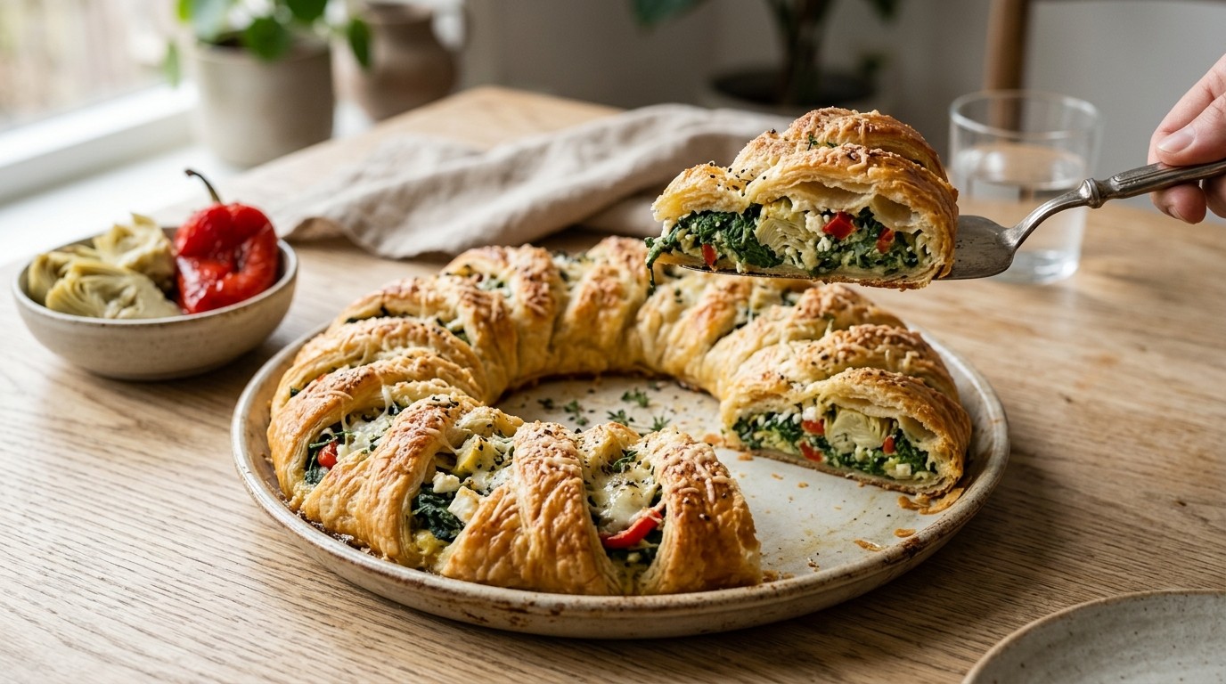 Croissantring Vegetarisch