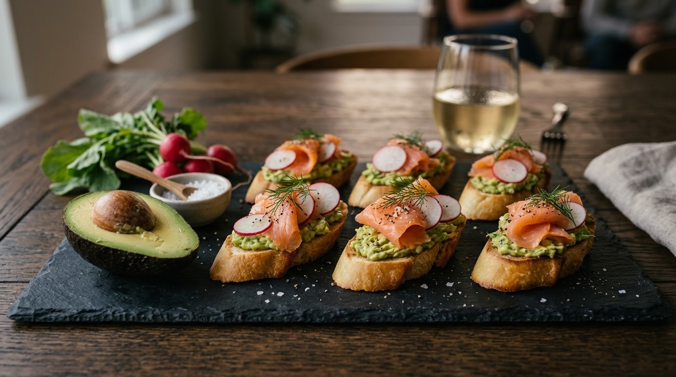 Crostini Zalm